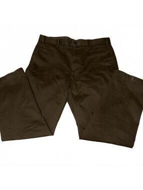 Orvis Trim Fit Men's Casual $60 Pants 36W 30L Brown India Made Orvis